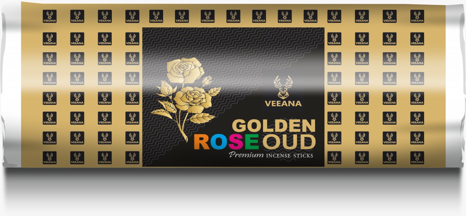 Veeana Golden Rose Oud Roll 250gm